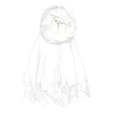 Pañuelo De Pashmina De Lujo Blancanieves 70% Pashmina Y 30% 