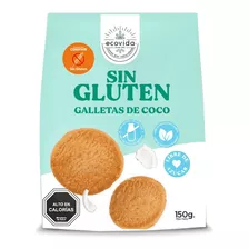Ecovida Galletas Sin Gluten Coco 150 G