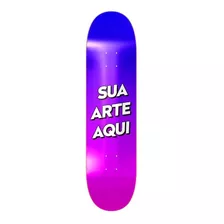 Shape Skate Decoração Personalizado Com Sua Arte - 3 Lâminas