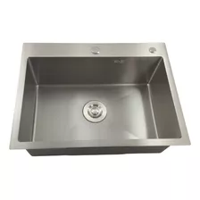 Cuba Para Cozinha Jordana Aço Inox Nano Silver 60x45