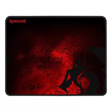 Mouse Pad Gamer Redragon P016 Pisces De Goma M 260mm X 330mm X 3mm Black/red
