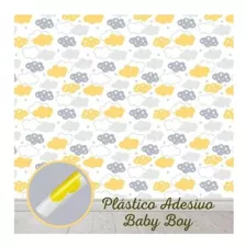 Papel Adesivo Tipo Contact Baby Boy/ Infantil C5/metros