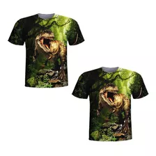 Camisetas Masculinas Infantis - Dinossauro