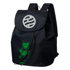 Mochila Shikamaru Nara, Naruto Em Tecido - Estilo Saco 