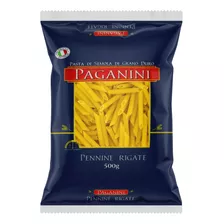 Macarrão De Sêmola Grano Duro Pennine Rigate Paganini Pacote 500g