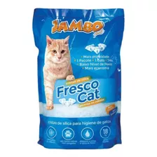 Areia Sílica Cristais Para Gatos Jambo Pet - 1,8 Kg