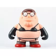 Kidrobot Family Guy: Ropa Íntima Peter Medio Negro Fig