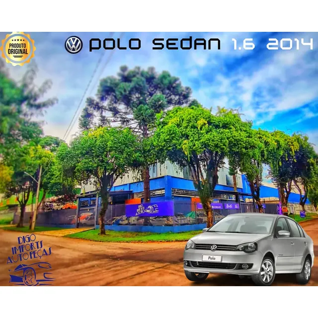 Suporte Mangueira Do Ar Polo Sedan 1.6 2014 10
