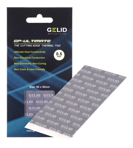 Thermal Pad Gelid Gp-ultimate 90mmx50mm  0.5mm 15 W/mk