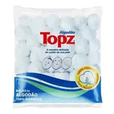 Algodão Em Bolas Hidrófilo Topz Pacote 95g