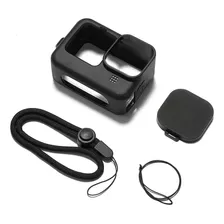 Funda De Silicona Y Vidrio Templado Gopro Hero 12 11 10 9