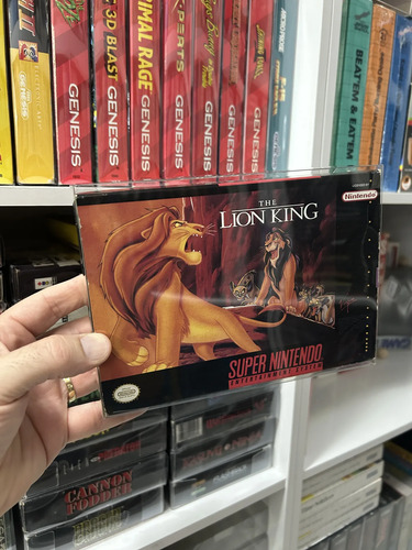 Lion King Snes Super Nintendo 100% Original Jogo Completo