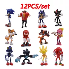 Figuras De Sonic Toy Shadow Tails, 12 Piezas