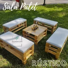 Alquiler Salas Lounge De Palet Rustico Para Tu Evento