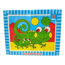 Puzzle Infantil Banquito Argentino Las Iguanas- Art B110 - 