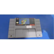 Jogo Super Nintendo Mario World Americano Bateria Fraca E424