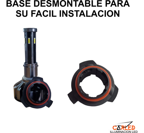 Led Para Honda Accord 2008-2012  Alta + Baja + Obsequio Foto 3