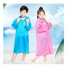 Poncho Impermeable Para Niños Capa De Lluvia Chubasquero