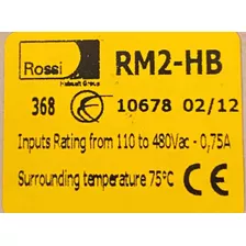 Rectificador Rossi Rm2 De 110 A 480v 075a