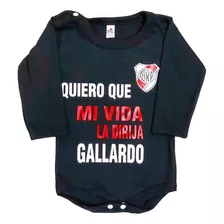 Body Bebe Bodies River Futbol Ajuar Nacimiento A 12 Meses