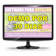 Demo X 30 Días Software Para Cotillón Control Stock, Ticket