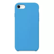 Capa Capinha Compatível Com iPhone 7 8 Se Aveludado Silicone