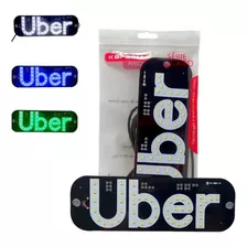 Placa Led Usb Veicular Uber Kapbom - Ka-1129