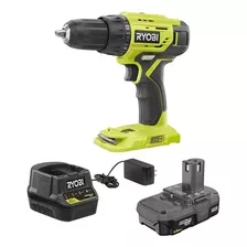 Kit De Taladro Ryobi P215k, 18 Volts, 1/2'', Cordless