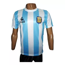 Camiseta Argentina Retro 1986 Campeon Mundial