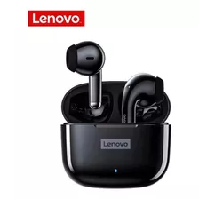 Audifonos Inalámbricos Bluetooth Lenovo Livepods Lp40 Pro Color Negro