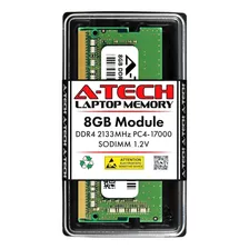 Memoria Ram A-tech, Sodimm, 1 X 8 Gb, Ddr4 2133 Mhz, Cl15