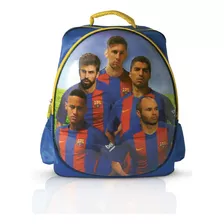 Mochila Bolsa Infantil 3d Jogadores Barcelona