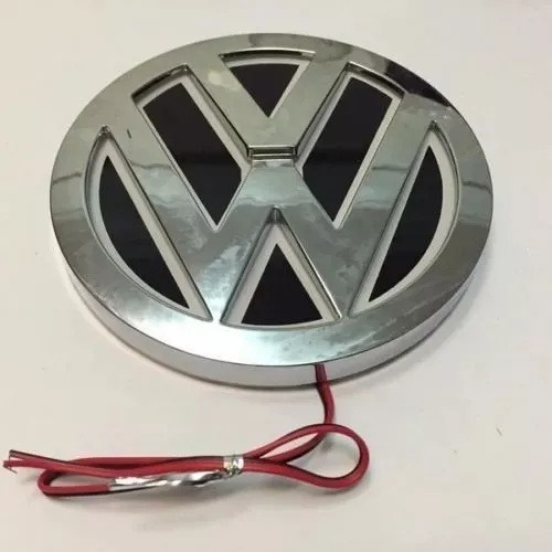 Volkswagen 5d Color Con Logotipo Led Blanco Vw 11cm Foto 6