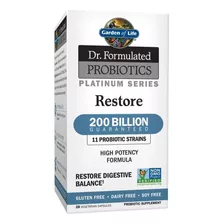 Garden Of Life Probiotics Platinum Series Restore 28und