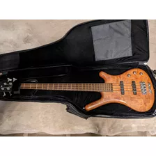 Bajo Warwick Corvette Bubinga Alemán Con Accesorios