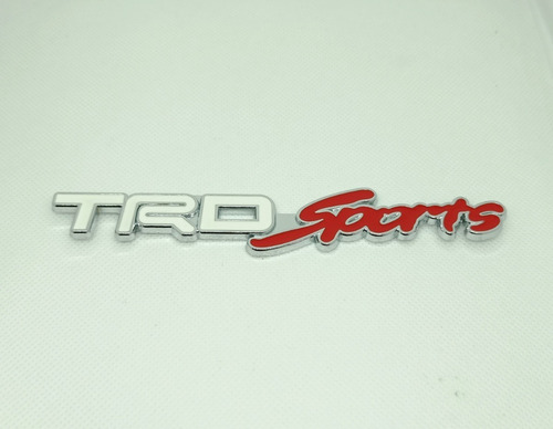 Emblema Cromado Toyota Racing Development (trd) Foto 5