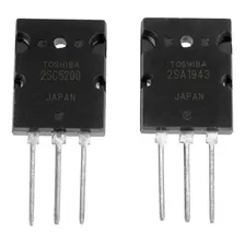 2sa1943 + 2sc5200 Par Transistor De Potencia Audio