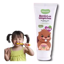 Gel Dental Infantil Com Flúor Sabor Uva - Bioclub®