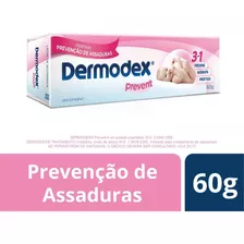 Creme Preventivo De Assaduras Dermodex Prevent Caixa 60g