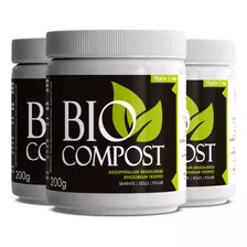 Biocompost - Azospirillum Rhizobium Milho Soja Em Pó 3 Potes