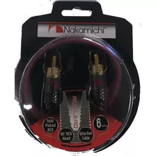 Cable Adaptador 1 Rca Hembra A 2 Rca Macho Nakamichi