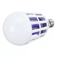 Foco Led 15w Luz Blanca Mata Mosco Insecto 1653 Sanelec Color De La Luz Fria