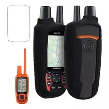 Capa De Silicone P/ Gps Garmin Astro + Película Protetora