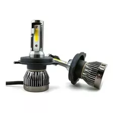 Kit X2 Luces Blancas Cree Led H4 Alta Baja Corsa Celta Fun