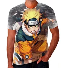 Camiseta Camisa Naruto Uzumaki Hokage Anime Envio Rápido 10