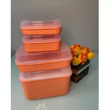 Tupperware Kit Bea Pda Modular E Visual Box 9 Peças 