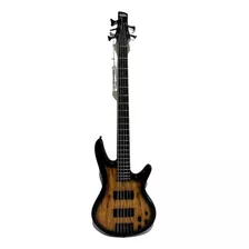 Bajo Eléctrico Activo Ibanez Gio Gsr205 5 Cuerdas Cuo Color Natural Sunburst Orientación De La Mano Diestro