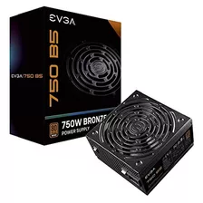 Fuente De Poder Evga 750 B5 80 Plus Bronce 750w Modular