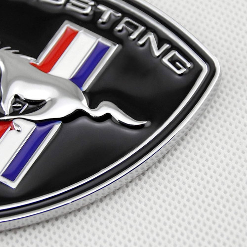 Mustang Shelby Emblemas Laterales Metlicos, Escudo 2 Piezas Foto 7