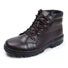 Bota Coturno Adventure Couro Legítimo 